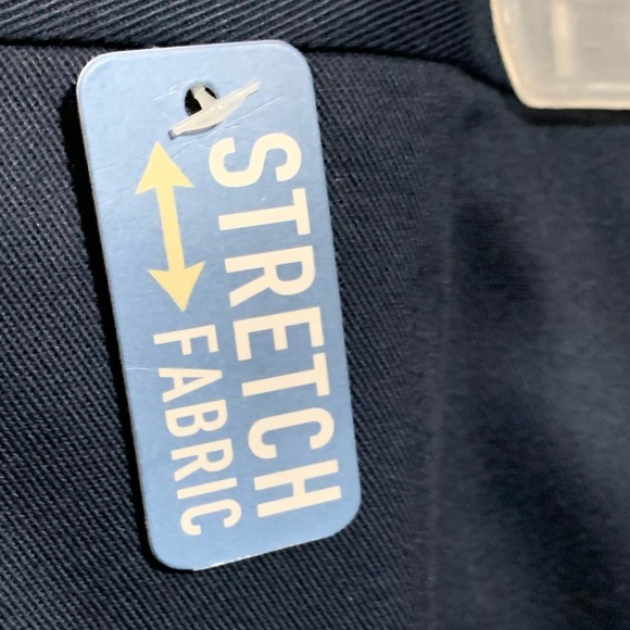 Haggar Men’s Dress Pants Size 40 x 29 Black Flat Front Slacks Stretch Fabric - Picture 9 of 11